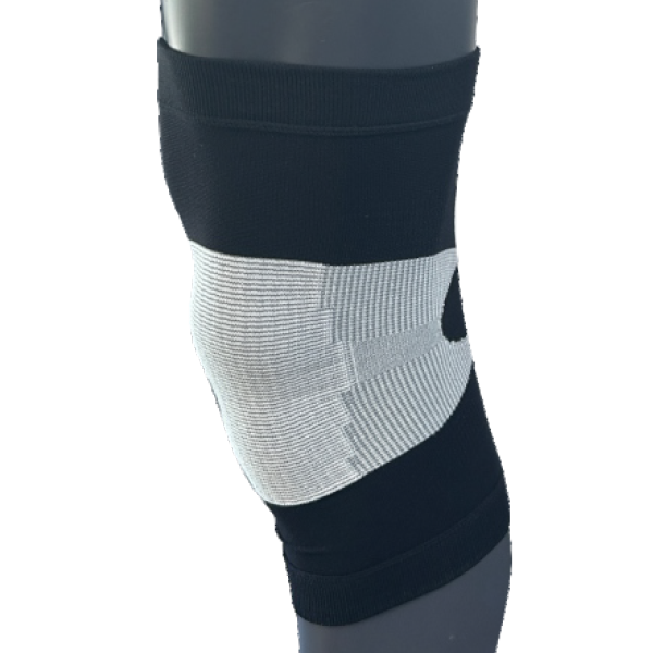 Support de genou respirant en tricot ciculaire de quatrième generation