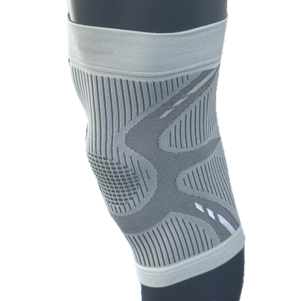 Support de genou en tricot circulaire unilatéral