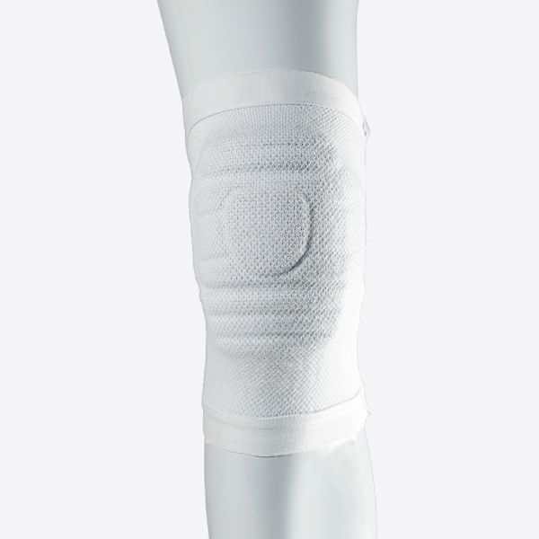 Genouillère en tissu élastique à tricoter circulaire