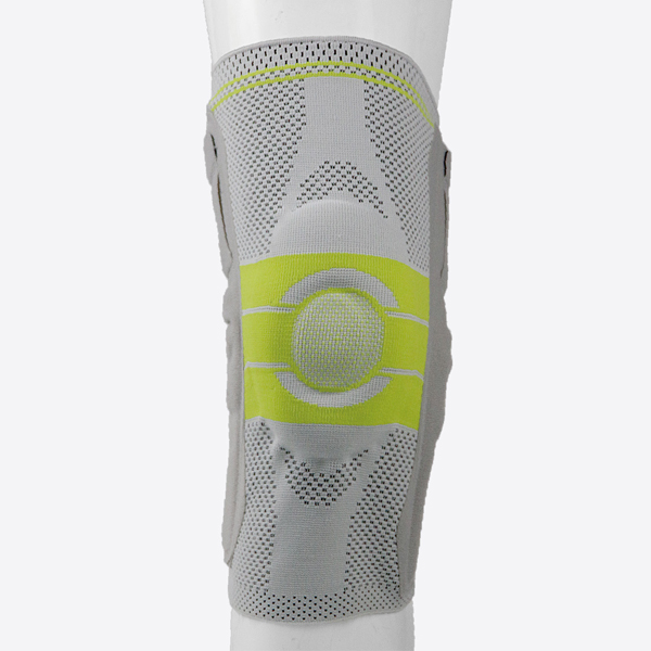 Prise de genou à tricot flottante avec charnière