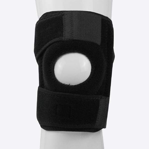 Adhésif en néoprène Support de genou avec des barres d'acier de printemps