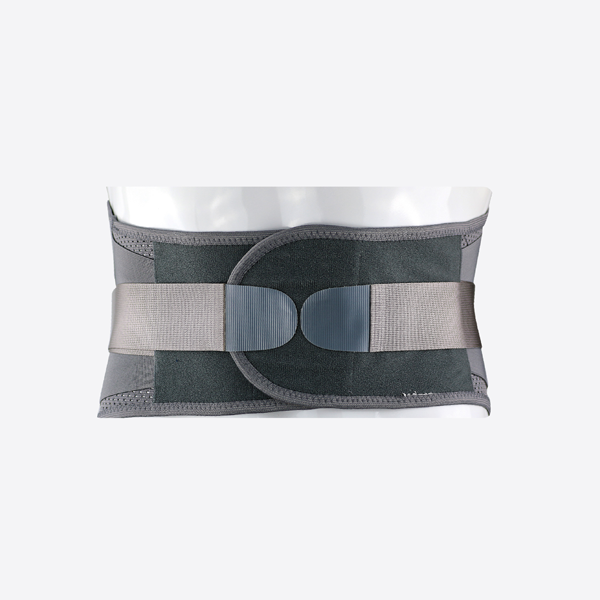 Attelle de taille en tissu élastique en maille respirante avec barres de soutien