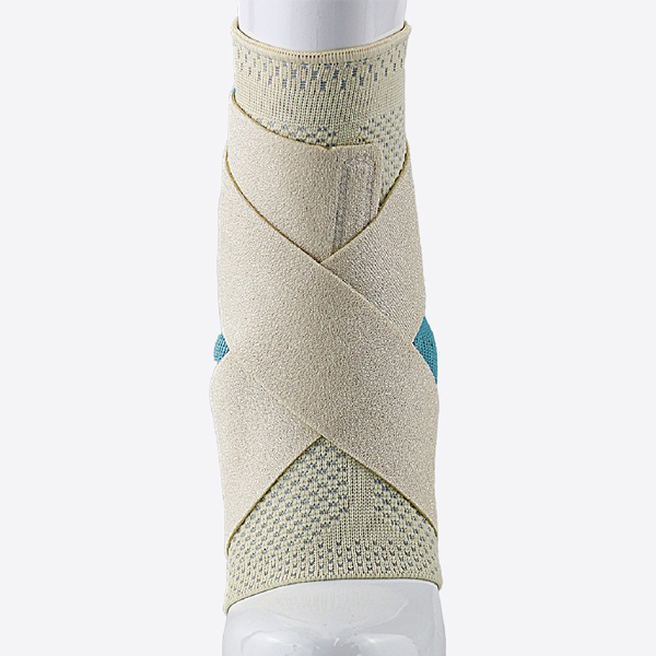 Support de cheville plat en tricot avec sangle réglable