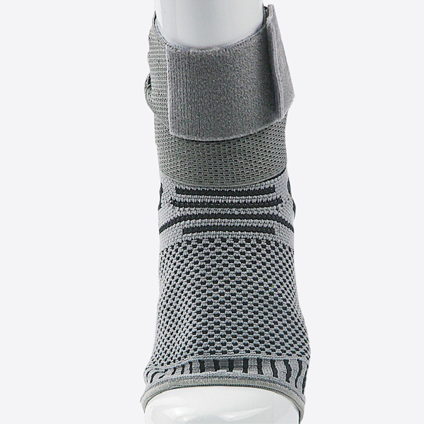 Support de cheville à tricot plat avec sangle